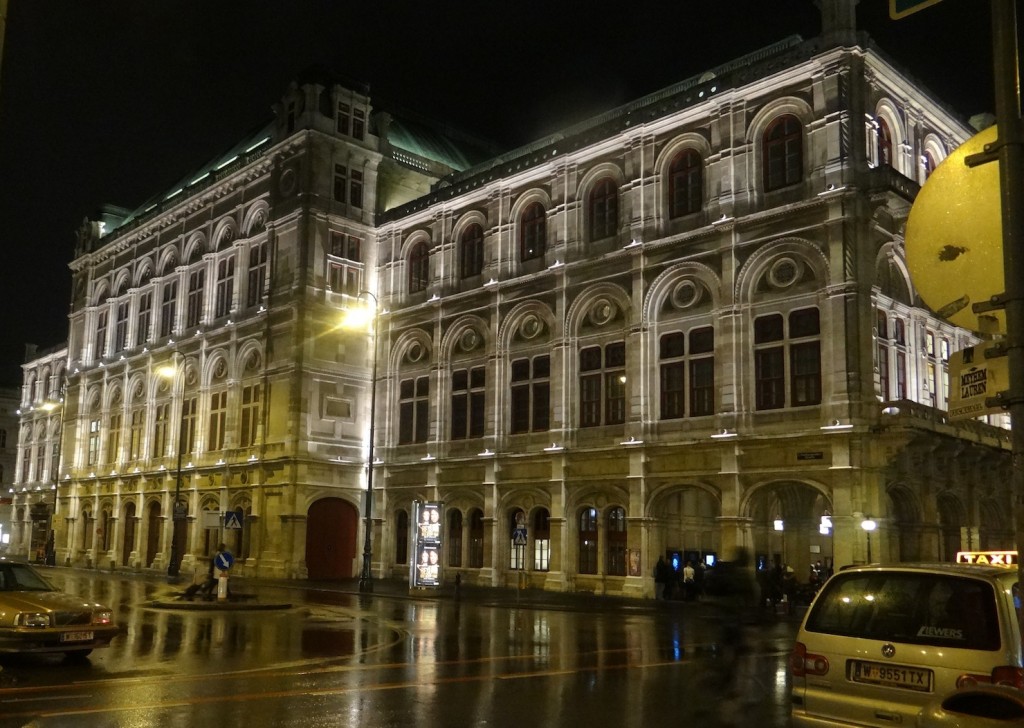 The Vienna State Opera House!