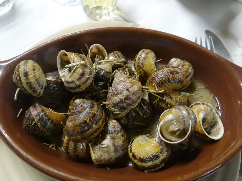 Cretan snails...so tasty 