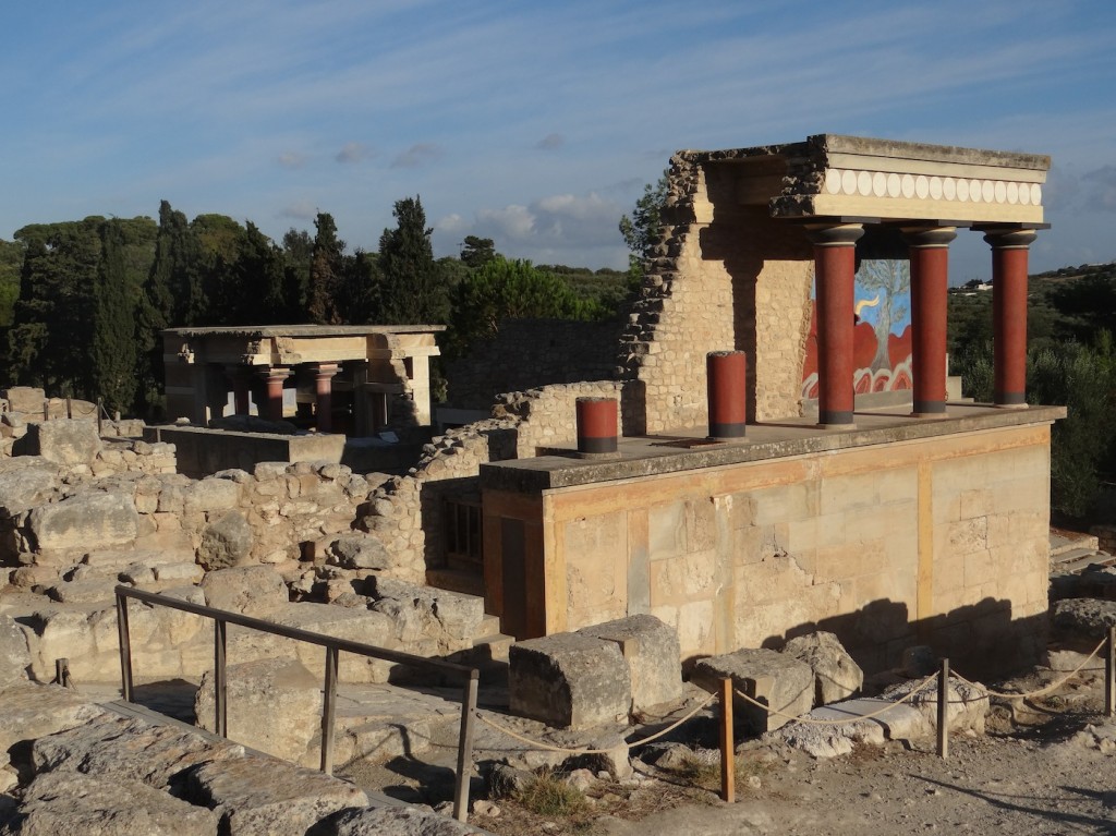 The site of Knossos...with some reconstruction