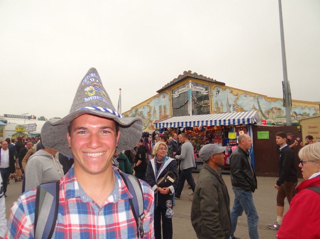 Me with my Oktoberfest hat!