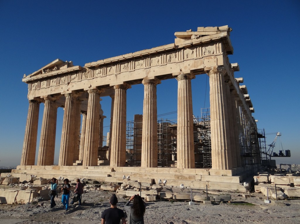 The best gift ever: Finally seeing the Parthenon in person.