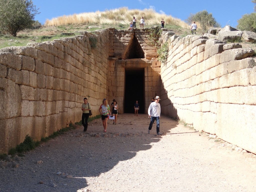 The massive Mycenaean Thalos Tomb...perfectly intact