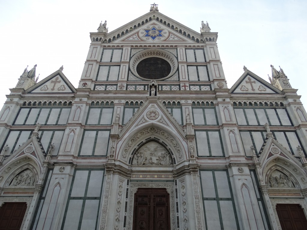 The Cathedral of the Holy Cross, in Florence.