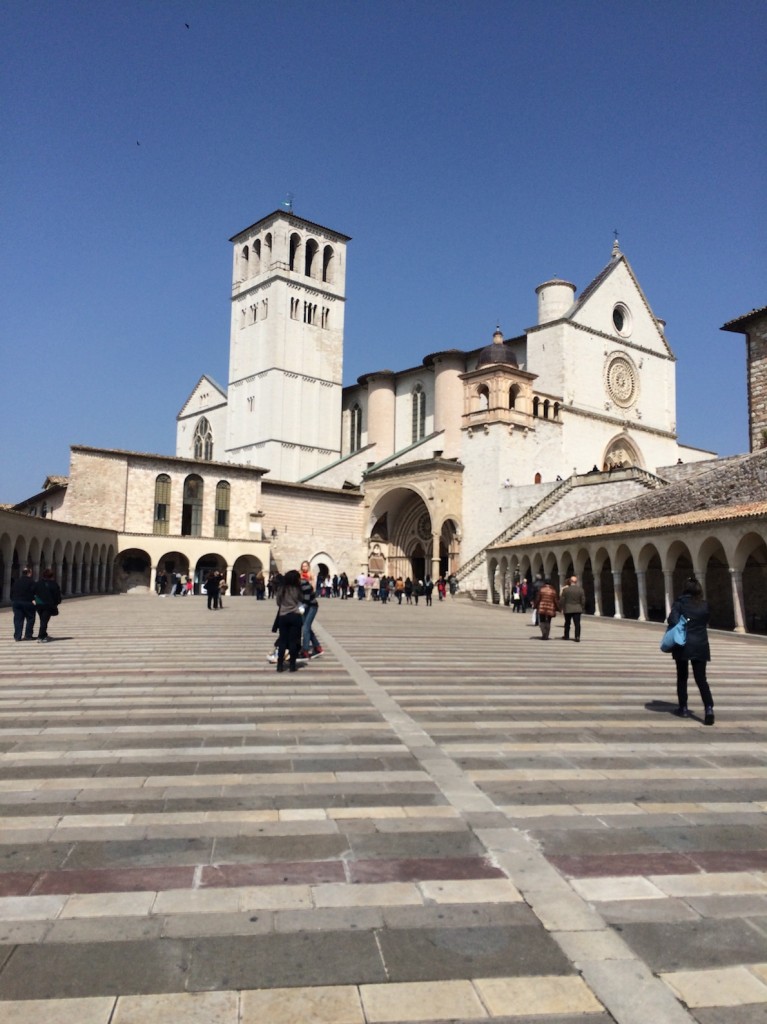 Church of Saint Francis in Assisi. 